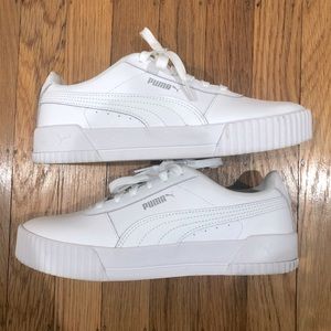 Puma Carina White Shoes